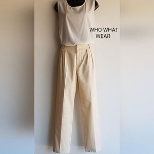 Who What Wear Pleated Leg Trouser